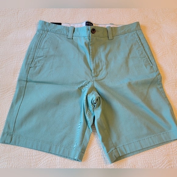 NWT J. Crew Men's Shorts, 9" Inseam, Size 32 Waist - Picture 1 of 2